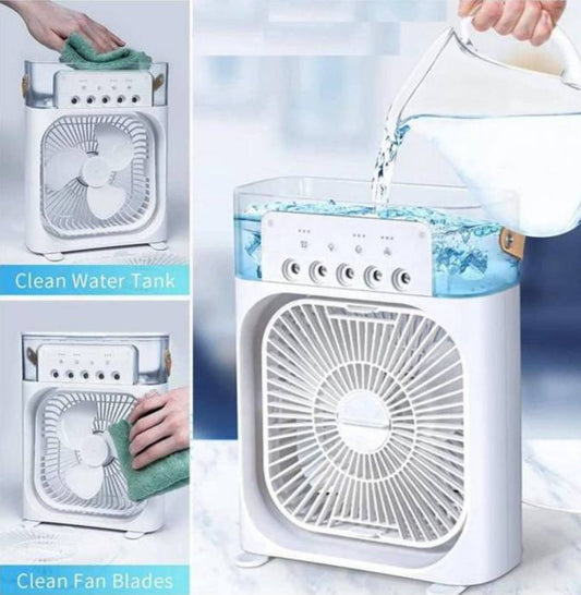 CoolBreeze Pro - Mini Enfriador y Humidificador Portátil